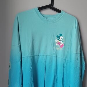 Disney Teal Long Sleeve Tee